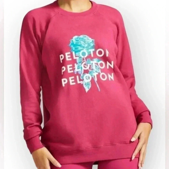 Peloton NWT Women’s Everyday Oversized Crewneck Sweatshirt Size Small - Picture 1 of 6